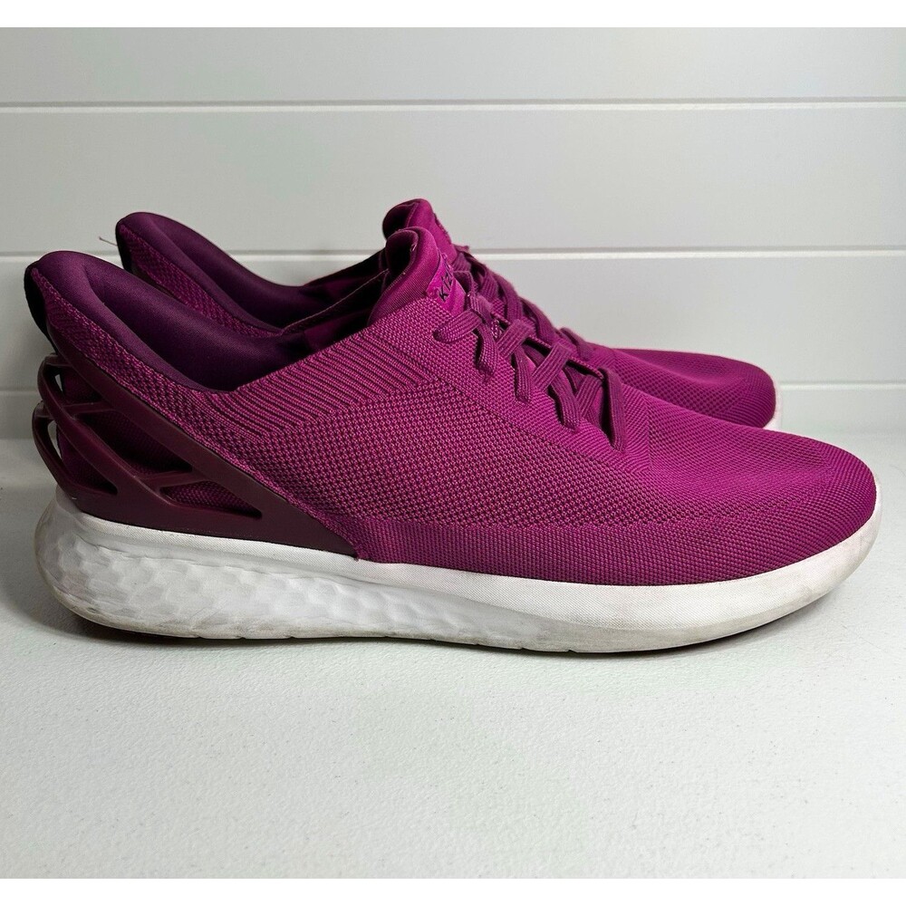 Kizik Men’s Size 14 W Purple/White Low Top Lace-Up Athletic Sneakers